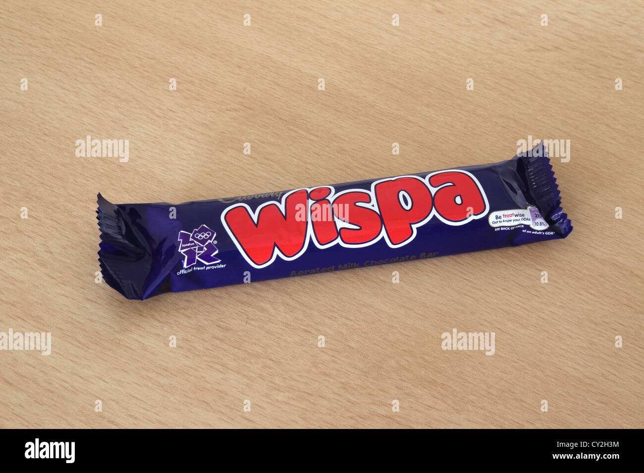 Cadbury's Wispa Bar Chocolat Banque D'Images
