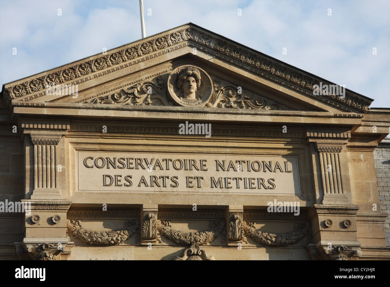 La CNAM à Paris Banque D'Images