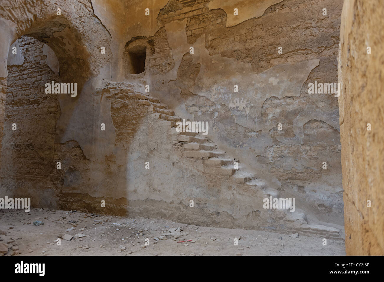 Réservoir souterrain Sergiopolis, Syrie Banque D'Images