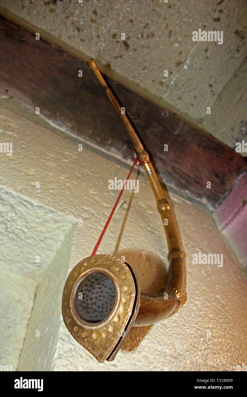 Tutari, trompette, instrument de musique, Inde Banque D'Images