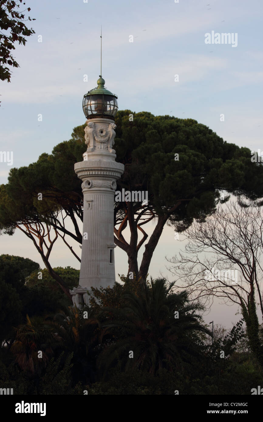 Le phare hommage aux Italiens de l'Argentine à la Gianicolo, il faro al Gianicolo, Omaggio degli Italiani d'Argentine Banque D'Images