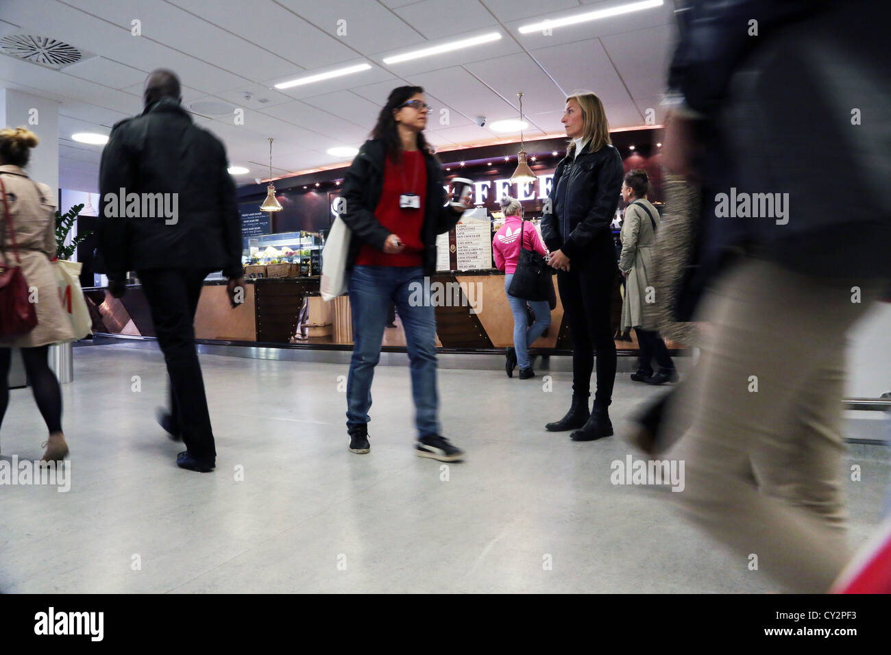 Londres Angleterre Guy's Hospital dans Canteen Banque D'Images