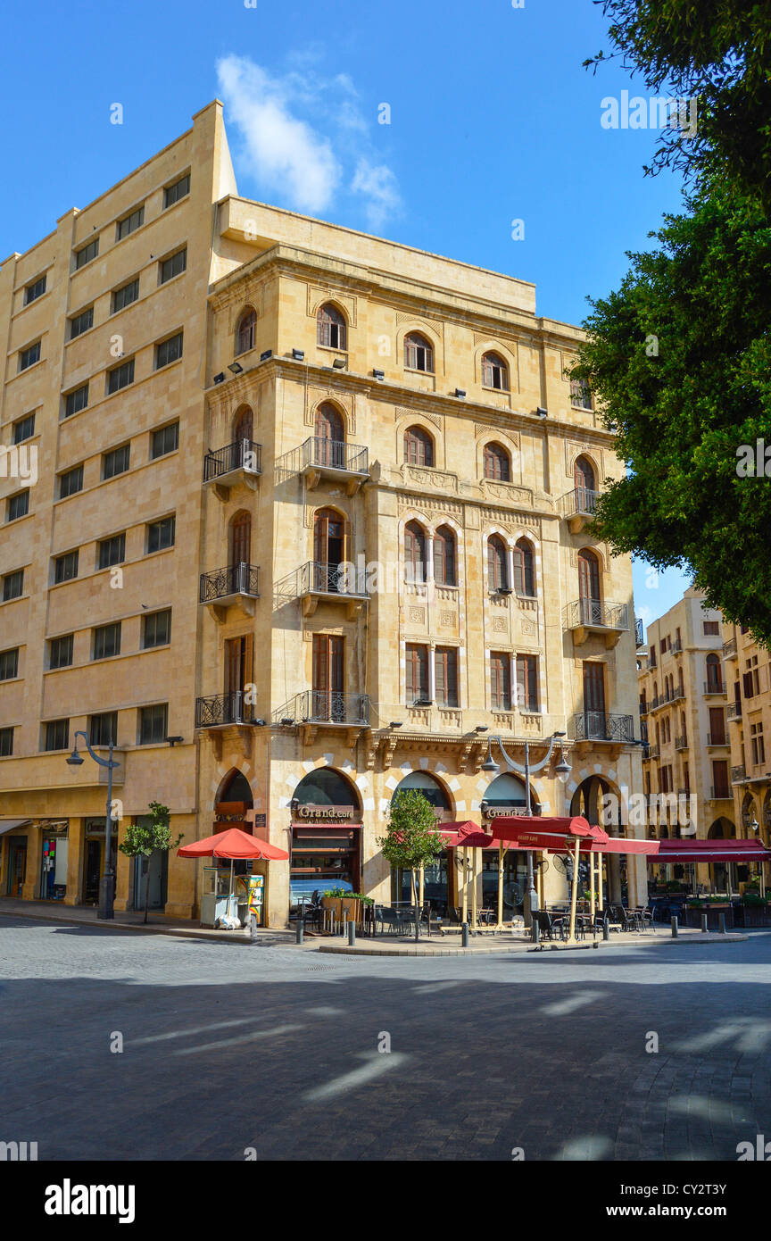 Le Grand Café, Centre-ville de Beyrouth, Liban, Moyen-Orient Banque D'Images