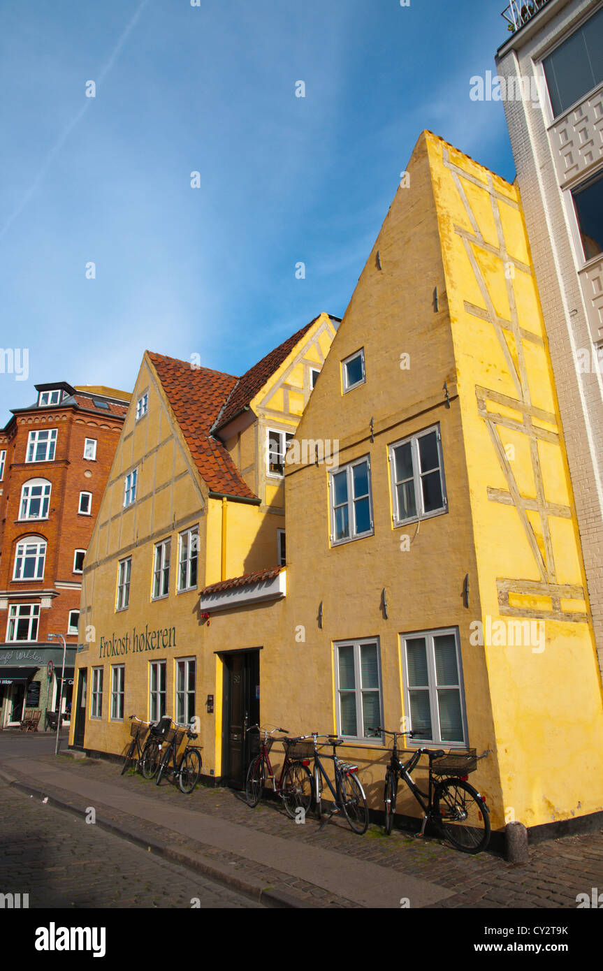 Wildersgade street quartier de Christianshavn Danemark Copenhague Europe Banque D'Images