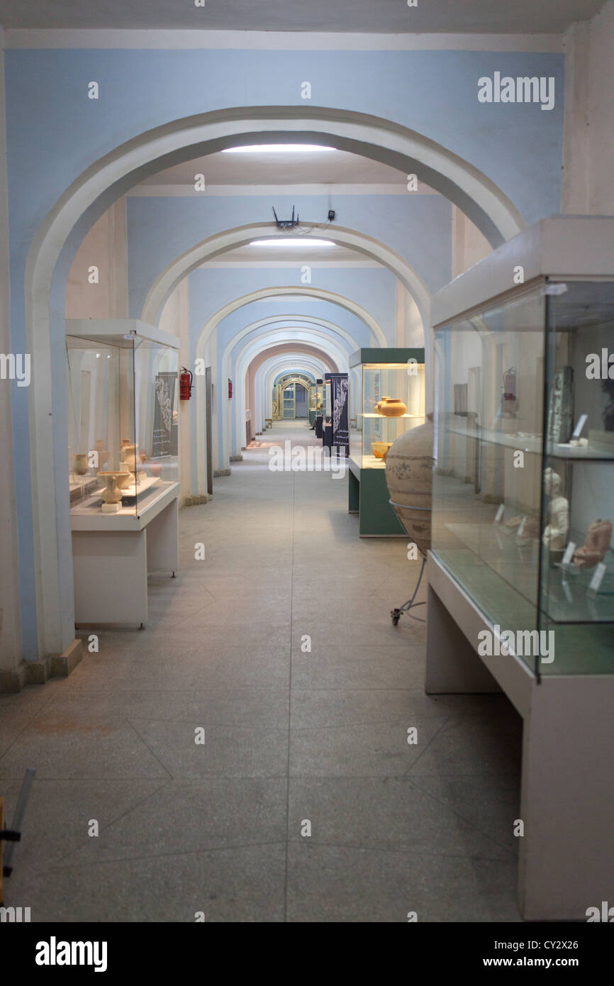 L'intérieur du musée national de Kaboul, Banque D'Images