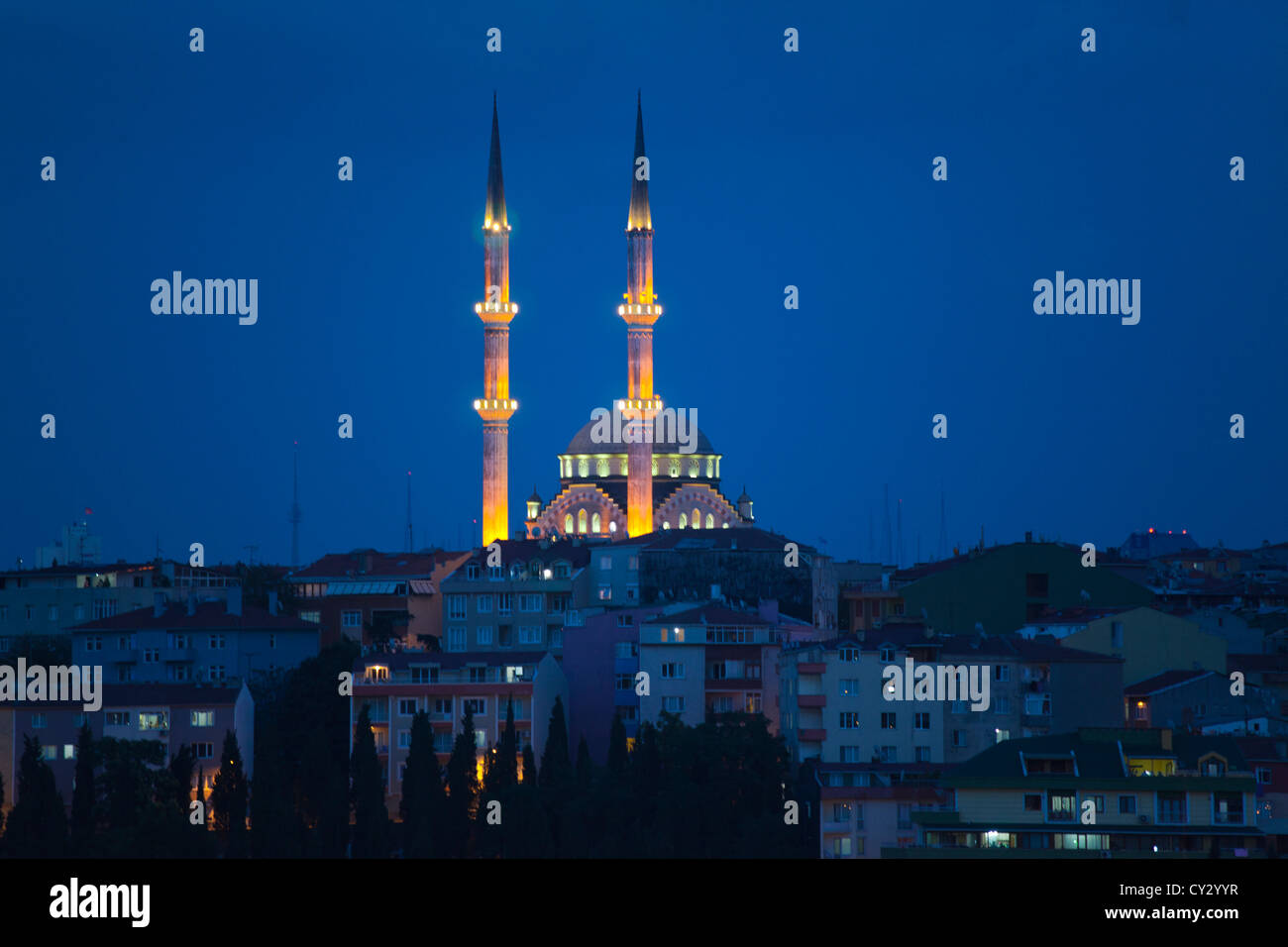 Mosquée à Istanbul Banque D'Images