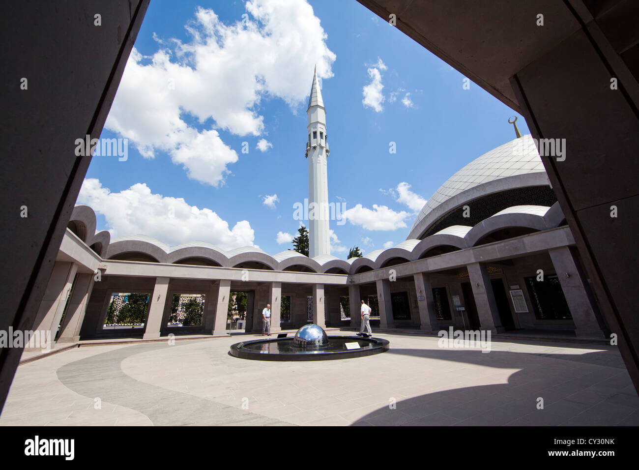 Mosquée de William Pye Banque D'Images