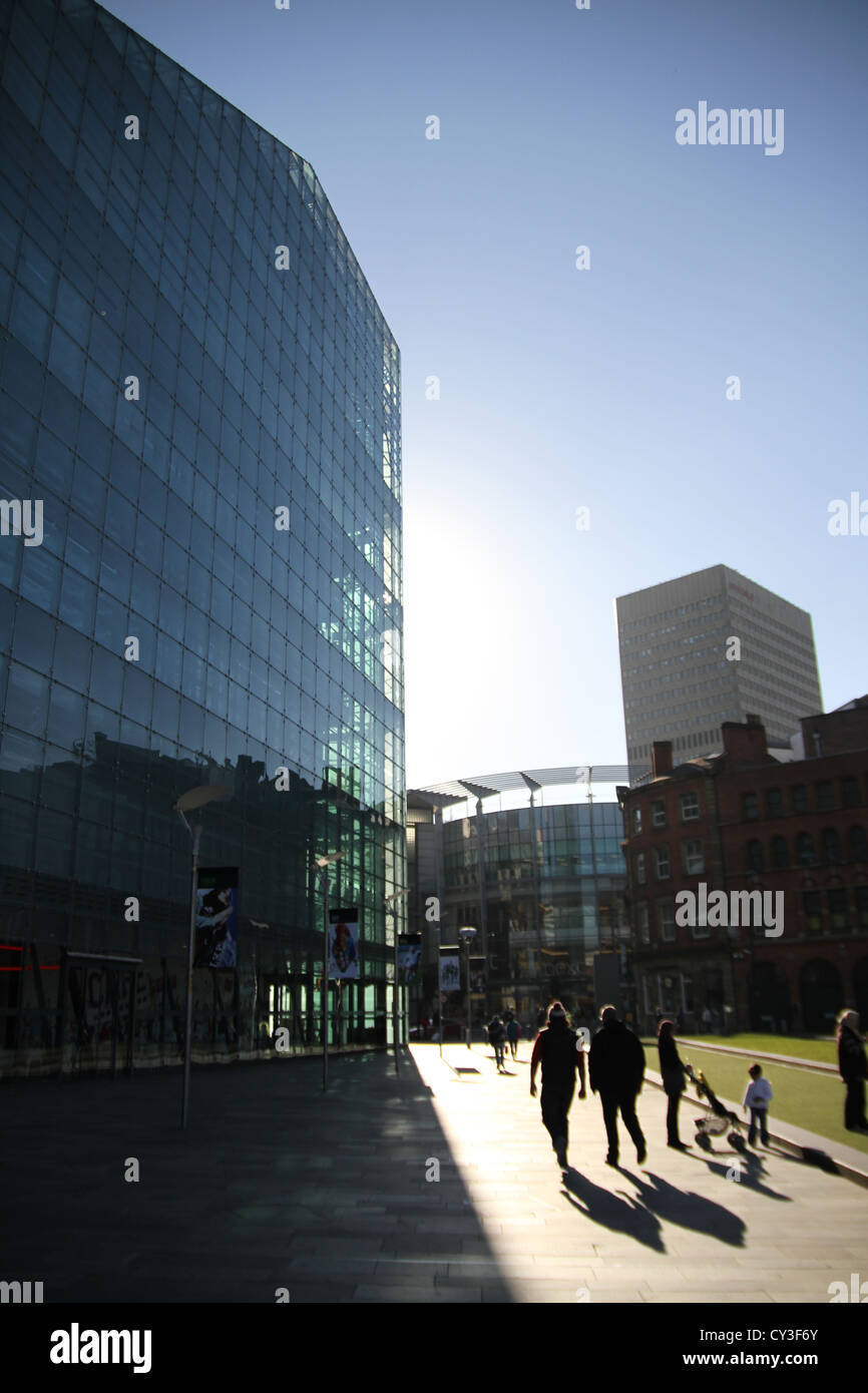 Le Musée National du Football est un musée dans le centre-ville de Manchester fondé à préserver, conserver les collections de football Banque D'Images