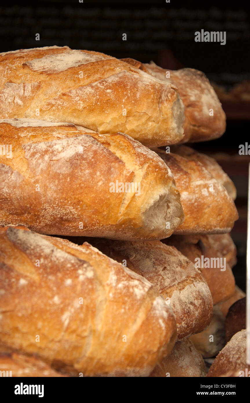 Sélection de produits de boulangerie Banque D'Images