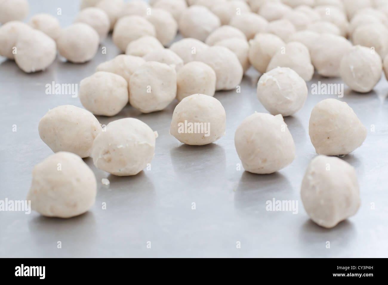 boule de viande de porc Banque D'Images