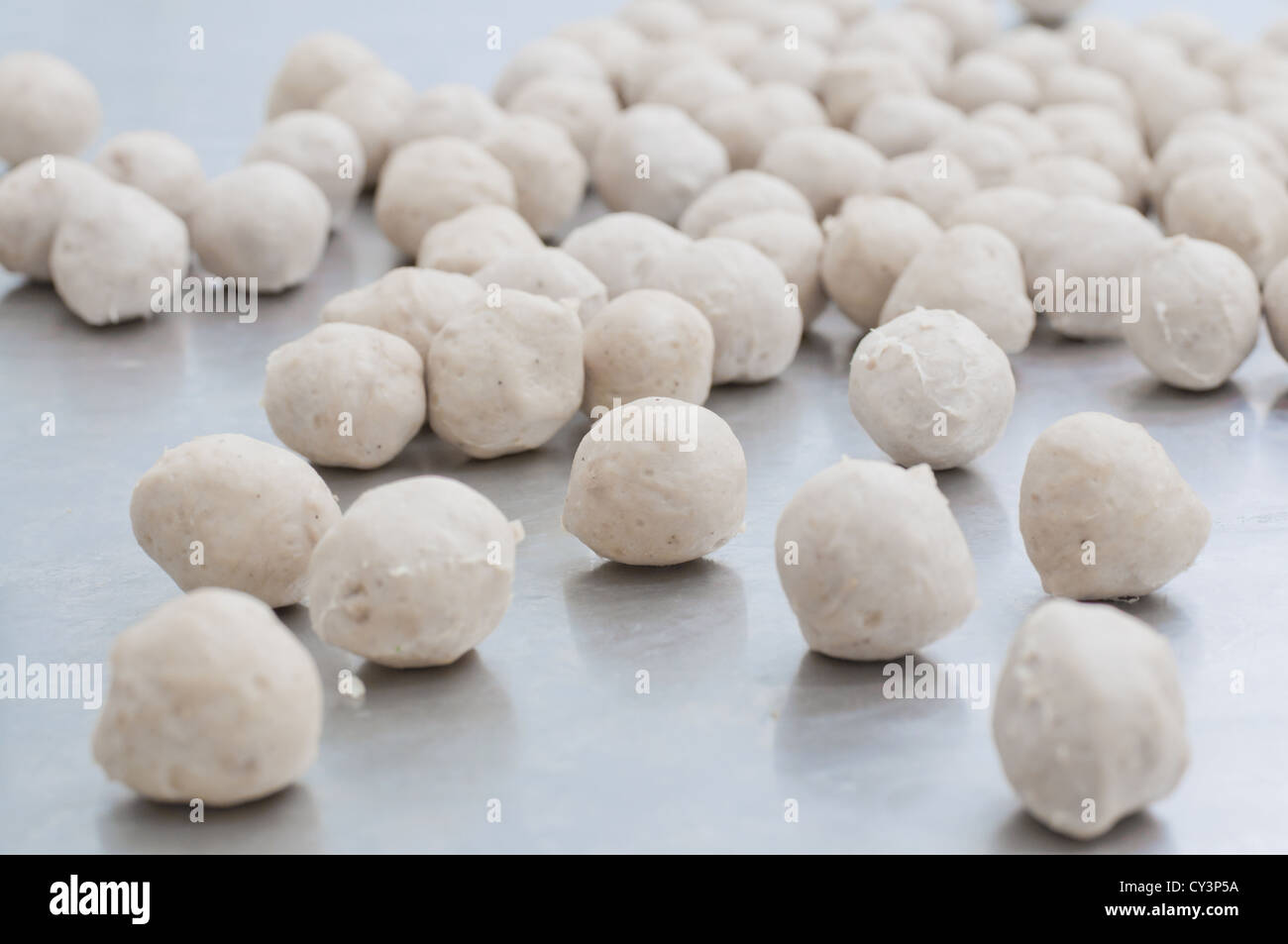 boule de viande de porc Banque D'Images