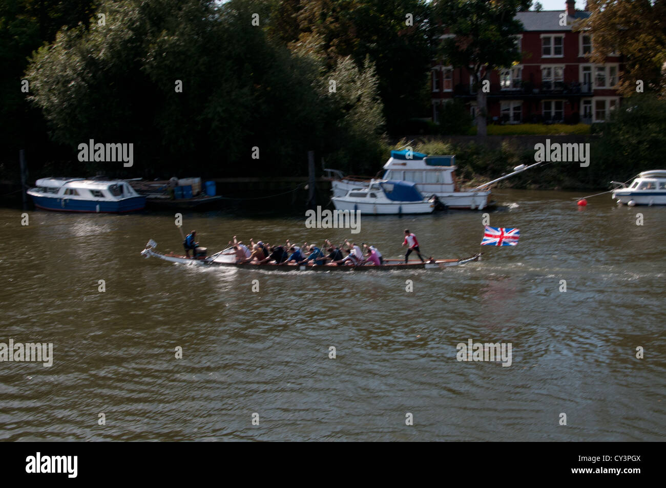 Great river race 2012 Banque D'Images
