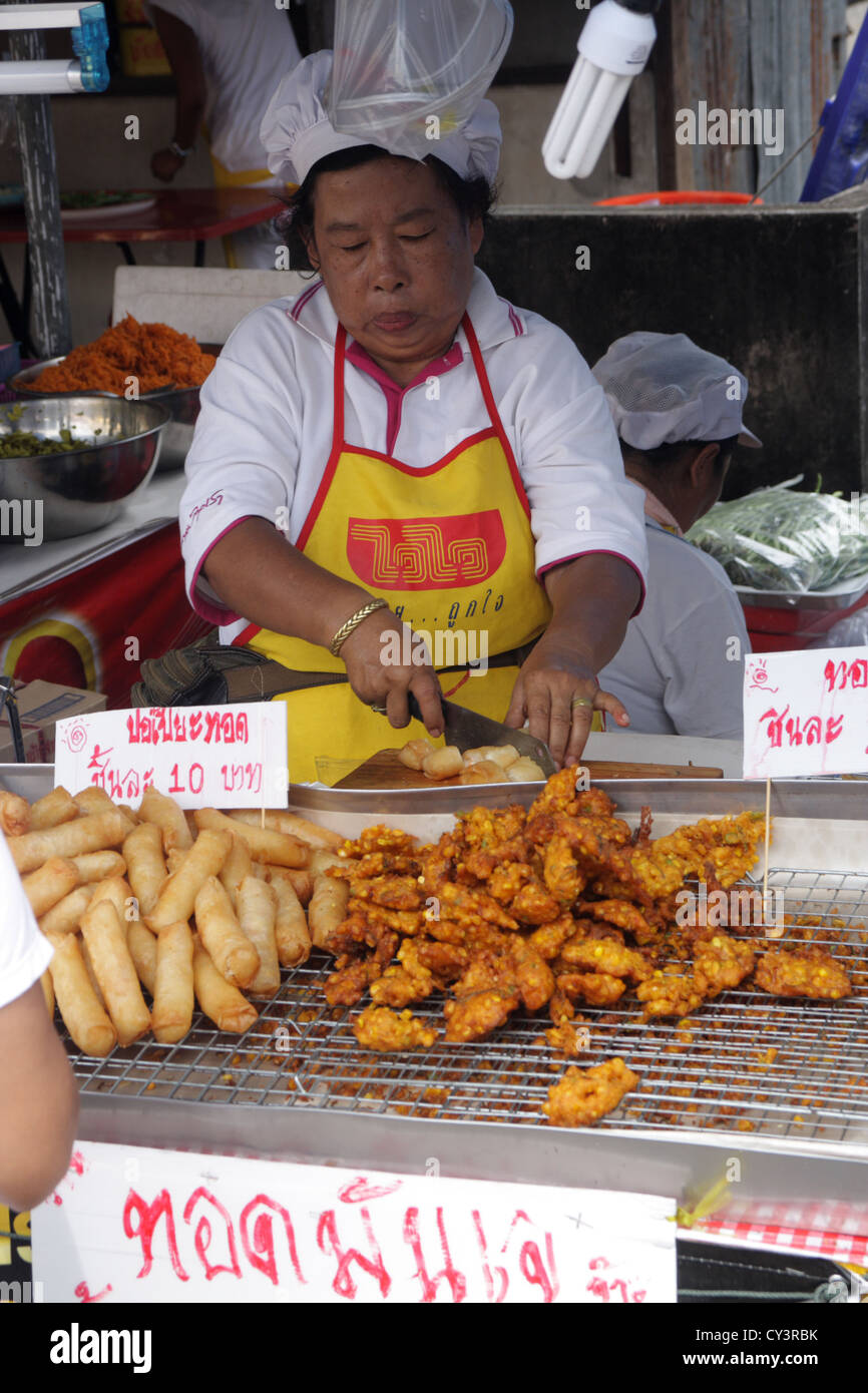 Vegetarian food , Festival Végétarien de Phuket , Thaïlande Banque D'Images