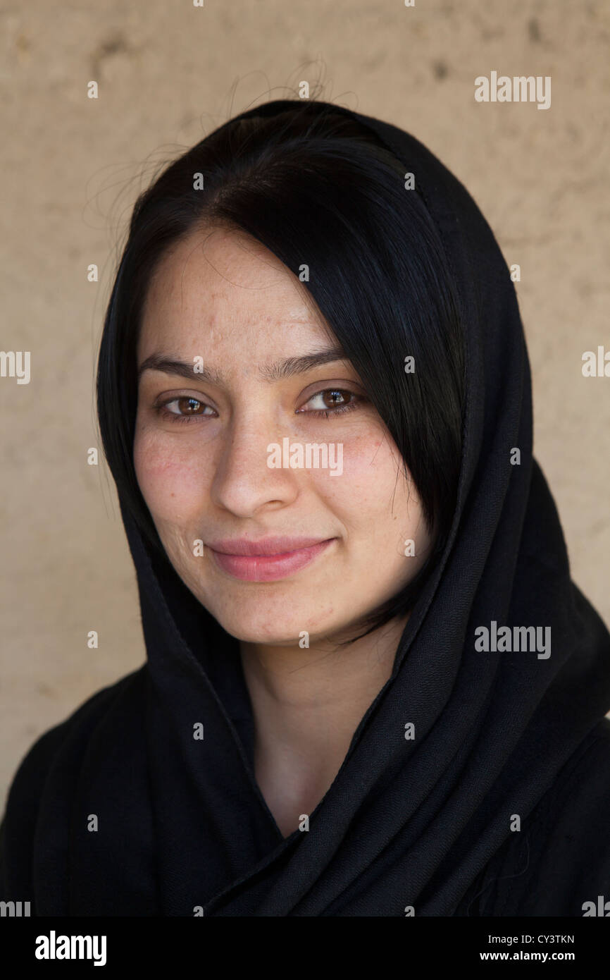 actrice de l’afghan Banque D'Images