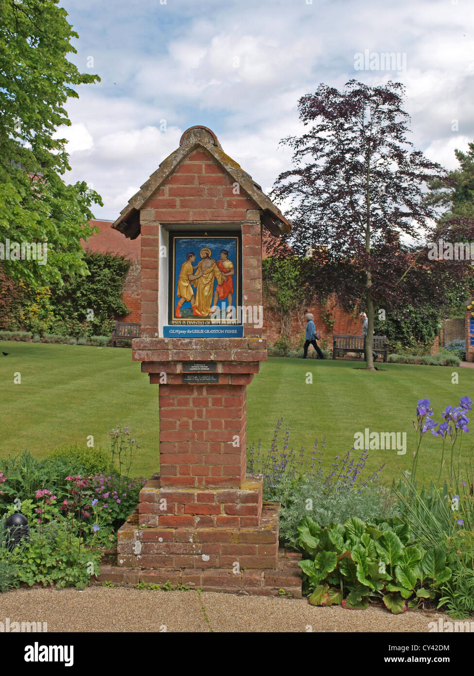 Un ou les nombreux sanctuaires catholiques à Little Walsingham North Norfolk Norfolk East Anglia Angleterre Banque D'Images