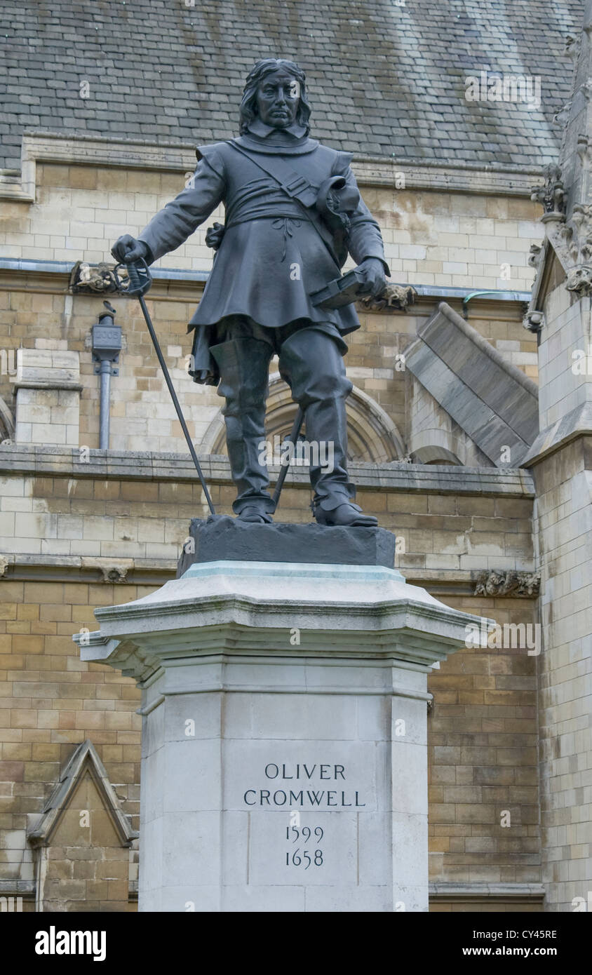 Oliver Cromwell 1599 - 1658 Banque D'Images