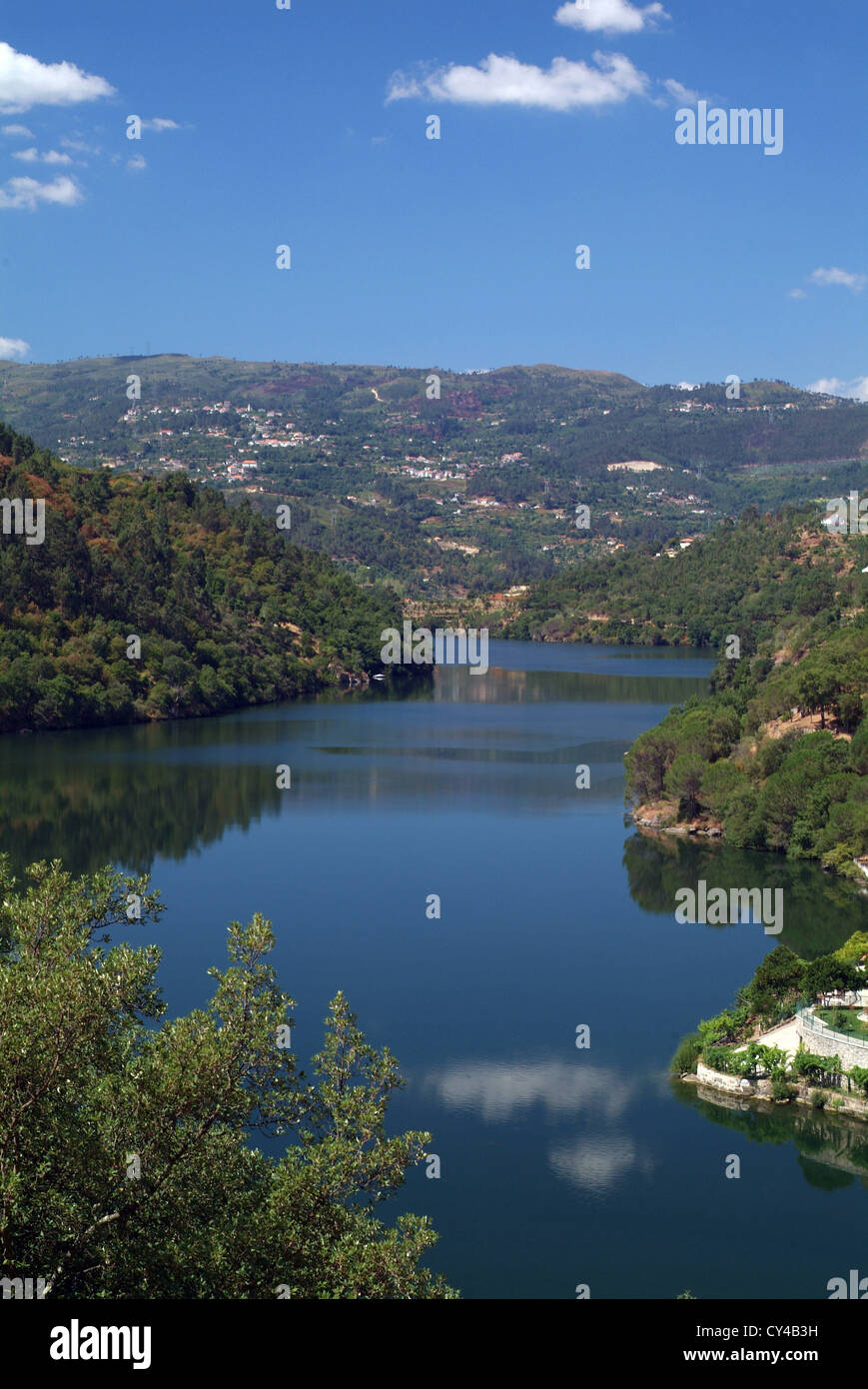 Beau Vin de pays de la vallée du Haut Douro, Portugal Banque D'Images