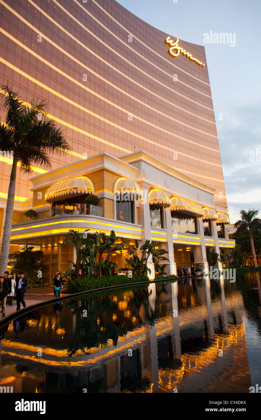 Wynn hôtel et casino à Macao, Chine Banque D'Images