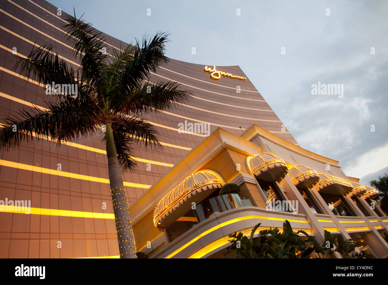 Wynn hôtel et casino à Macao, Chine Banque D'Images