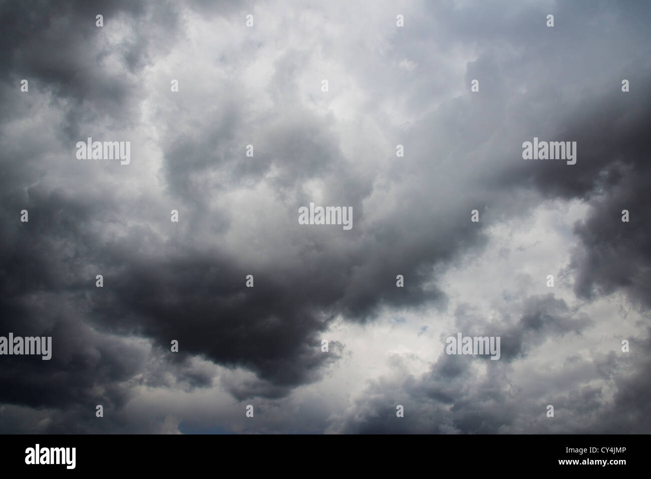 Nuages d’orage Banque D'Images