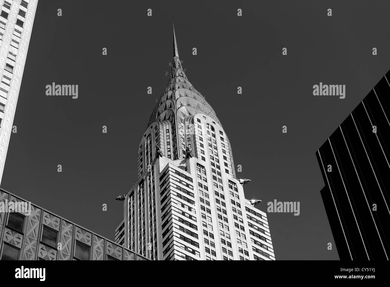 Le Chrysler Building, sur la 42e Rue, Manhattan New York USA Banque D'Images