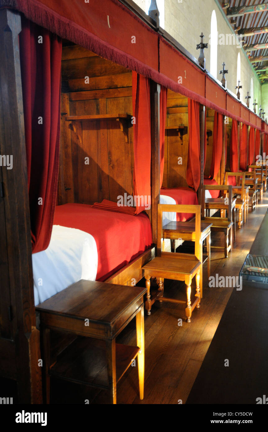 Hospices de Beaune, l'Hôtel-Dieu, la Côte d'Or, Bourgogne, France, Europe Banque D'Images