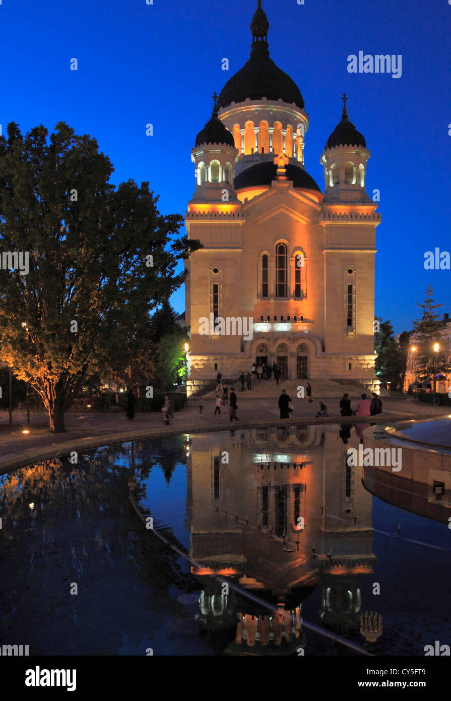 Roumanie, Cluj-Napoca, Cathédrale Orthodoxe, Banque D'Images