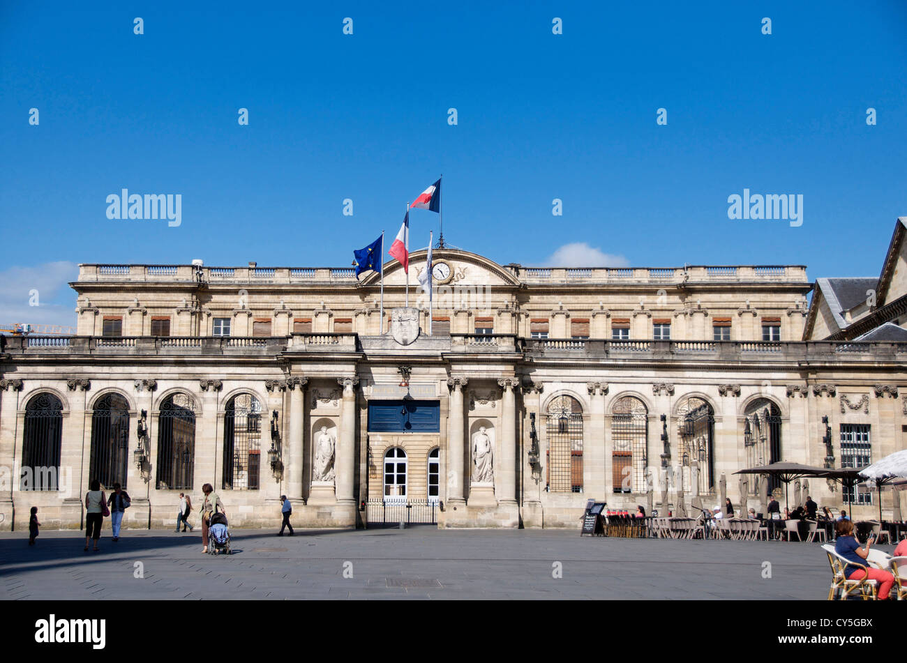 Bordeaux, hôtel de ville 'Hotel de ville' Bordeaux Gironde, Nouvelle-Aquitaine, France Banque D'Images