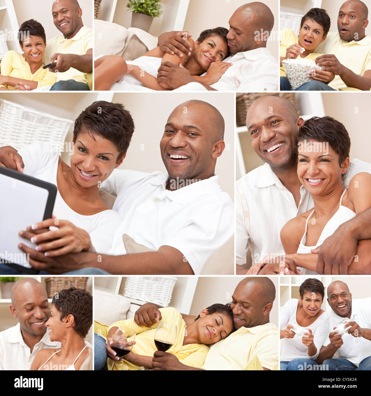 Montage De L Heureux Couple Detendu L Homme Et La Femme A La Maison A Rire Boire Du Vin Sur L Ordinateur Tablette Jouer Ensemble Dans L Amour Photo Stock Alamy Montage De L Heureux Couple Detendu L Homme Et La Femme A La Maison A Rire Boire Du Vin Sur L Ordinateur Tablette Jouer Ensemble Dans L Amour Photo Stock Alamy