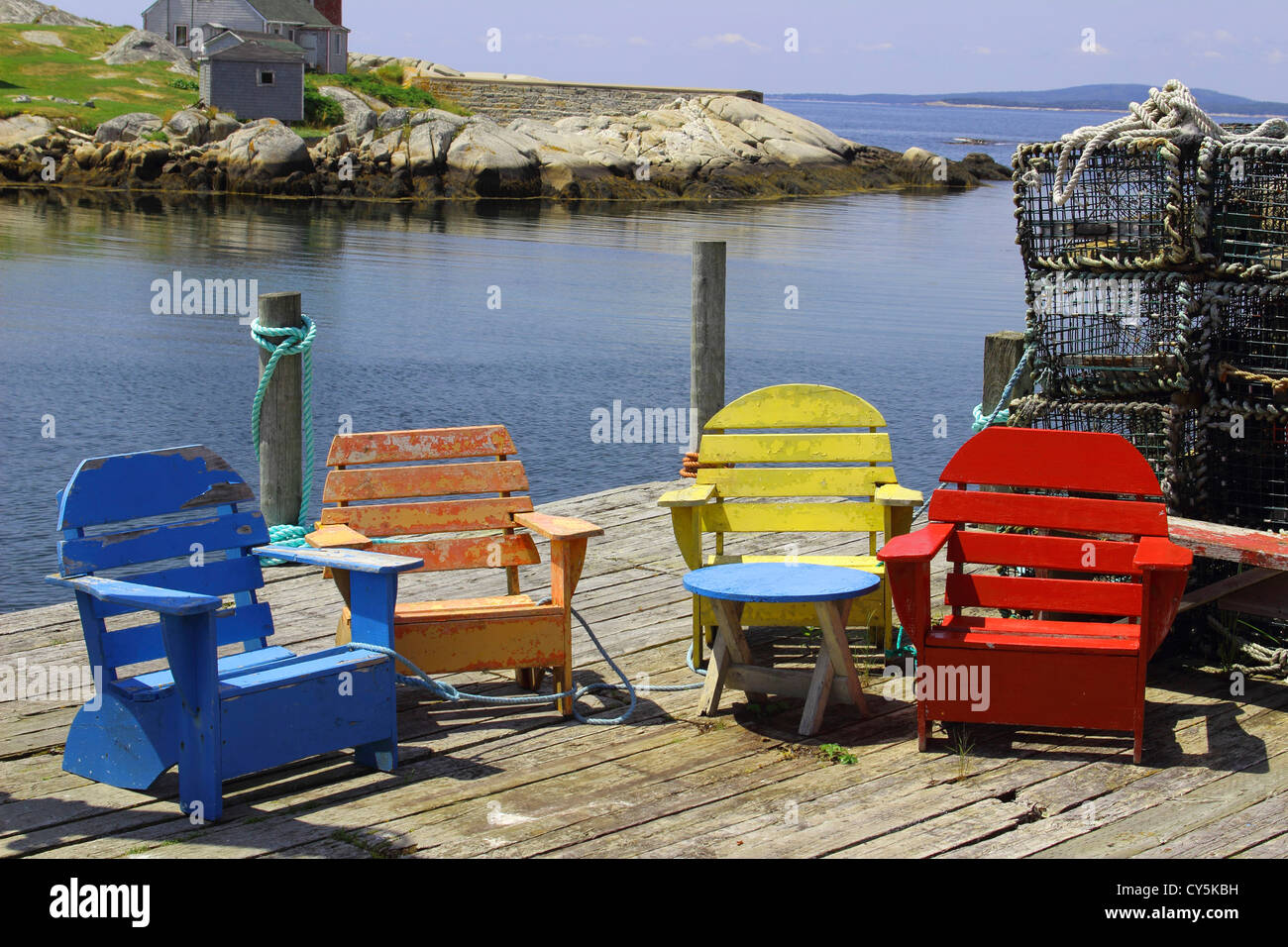 Canada Nouvelle-Écosse Halifax Côte Atlantique Peggy's Cove Provinces Maritimes Banque D'Images