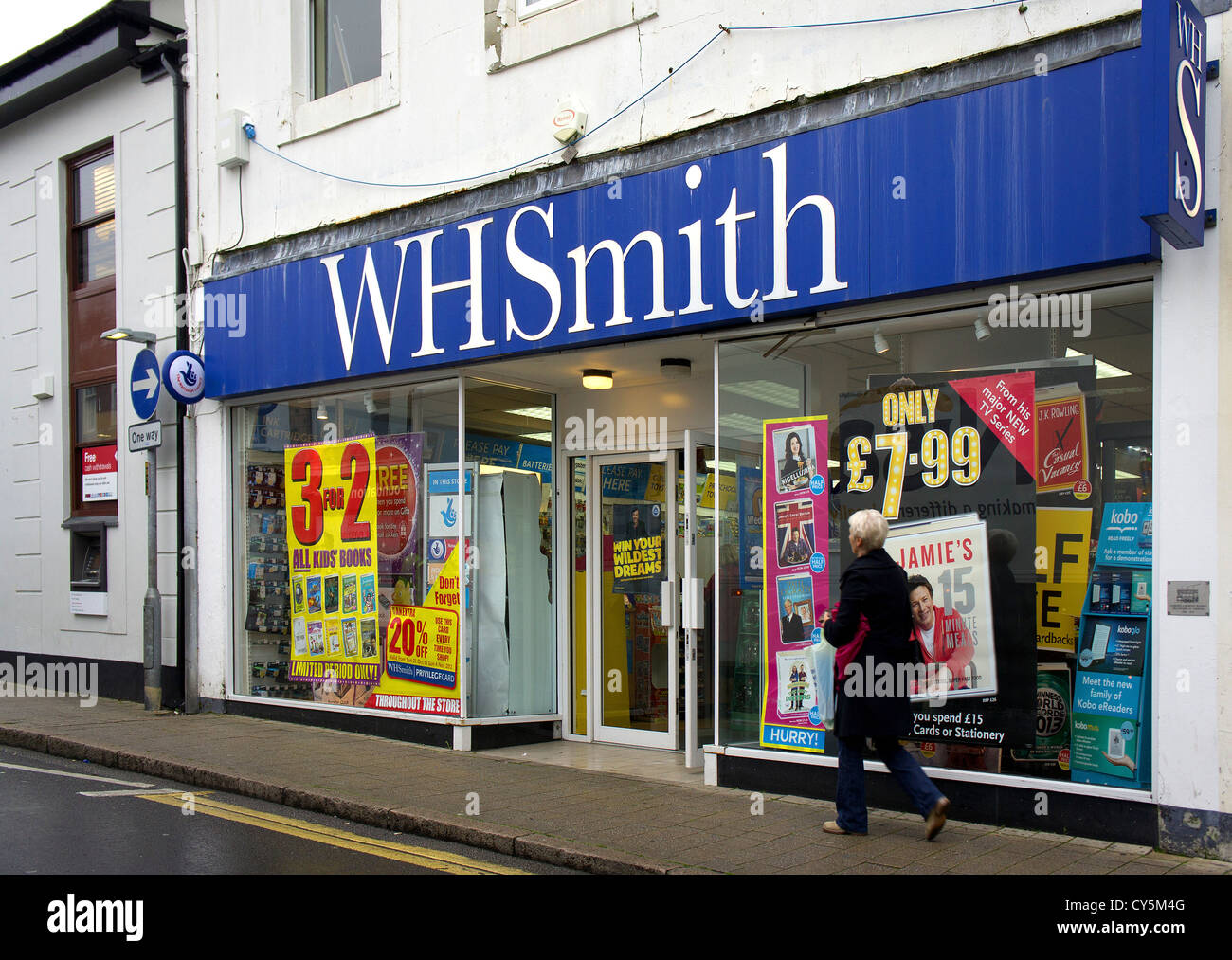 Un WH Smith store au Royaume-Uni Banque D'Images