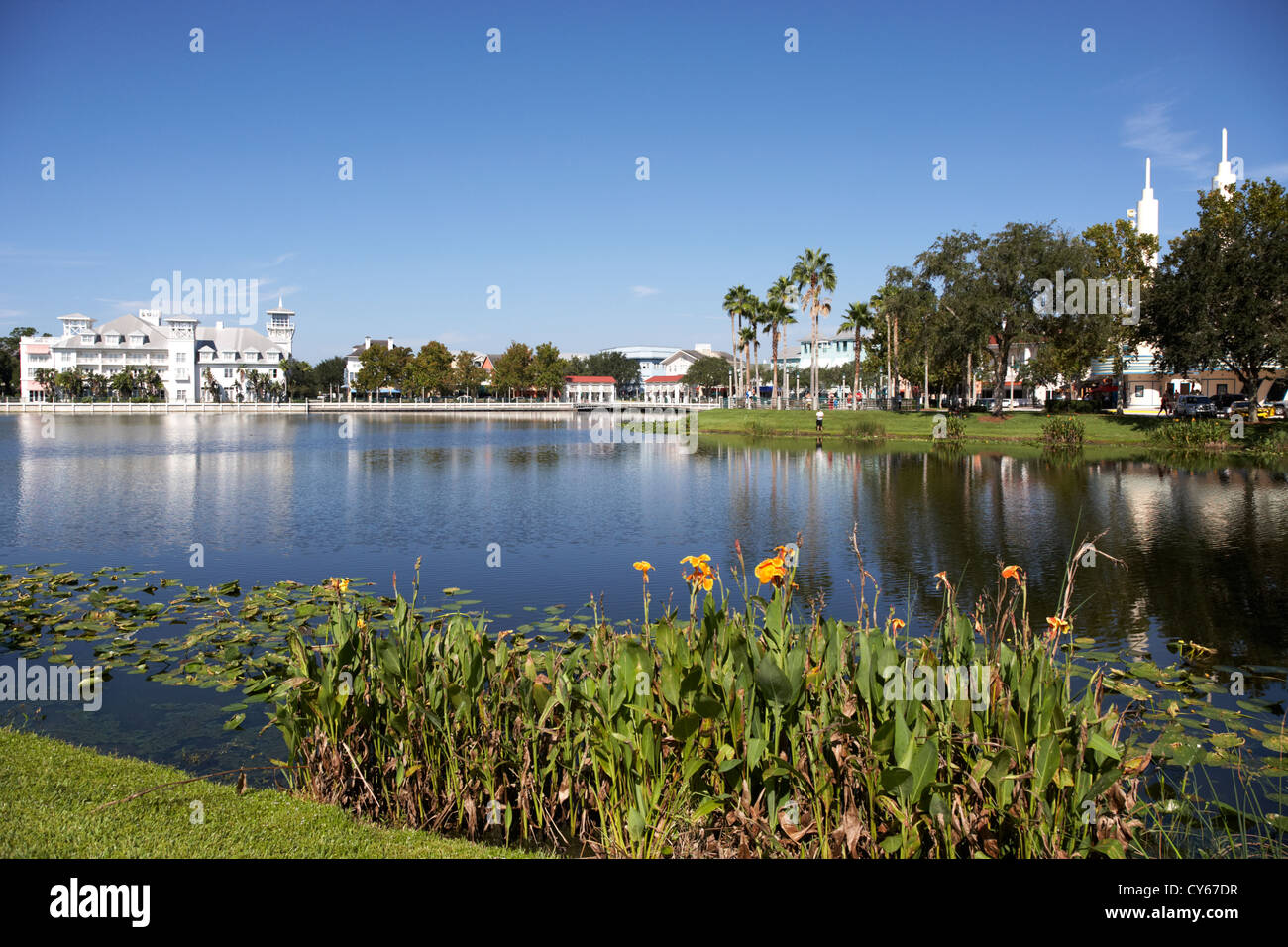 Celebration Hotel Et Le Lac Rianhard Le Centre ville De Celebration En 