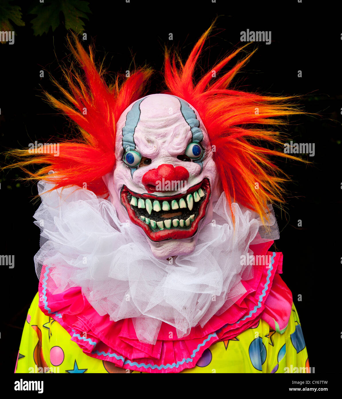 Masque De Clown IT Effrayant En Latex - Accessoire Cosplay Halloween, Maison Hantée, Carnaval - Taille Standard, Yeux Et Nez Ouverts, Réaliste
