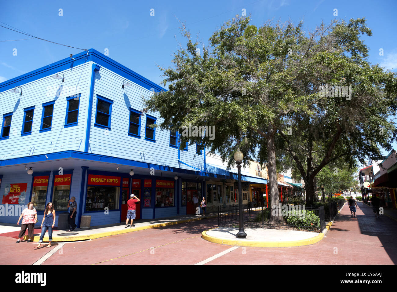 L'extérieur de la vieille ville de kissimmee floride usa shopping mall Banque D'Images