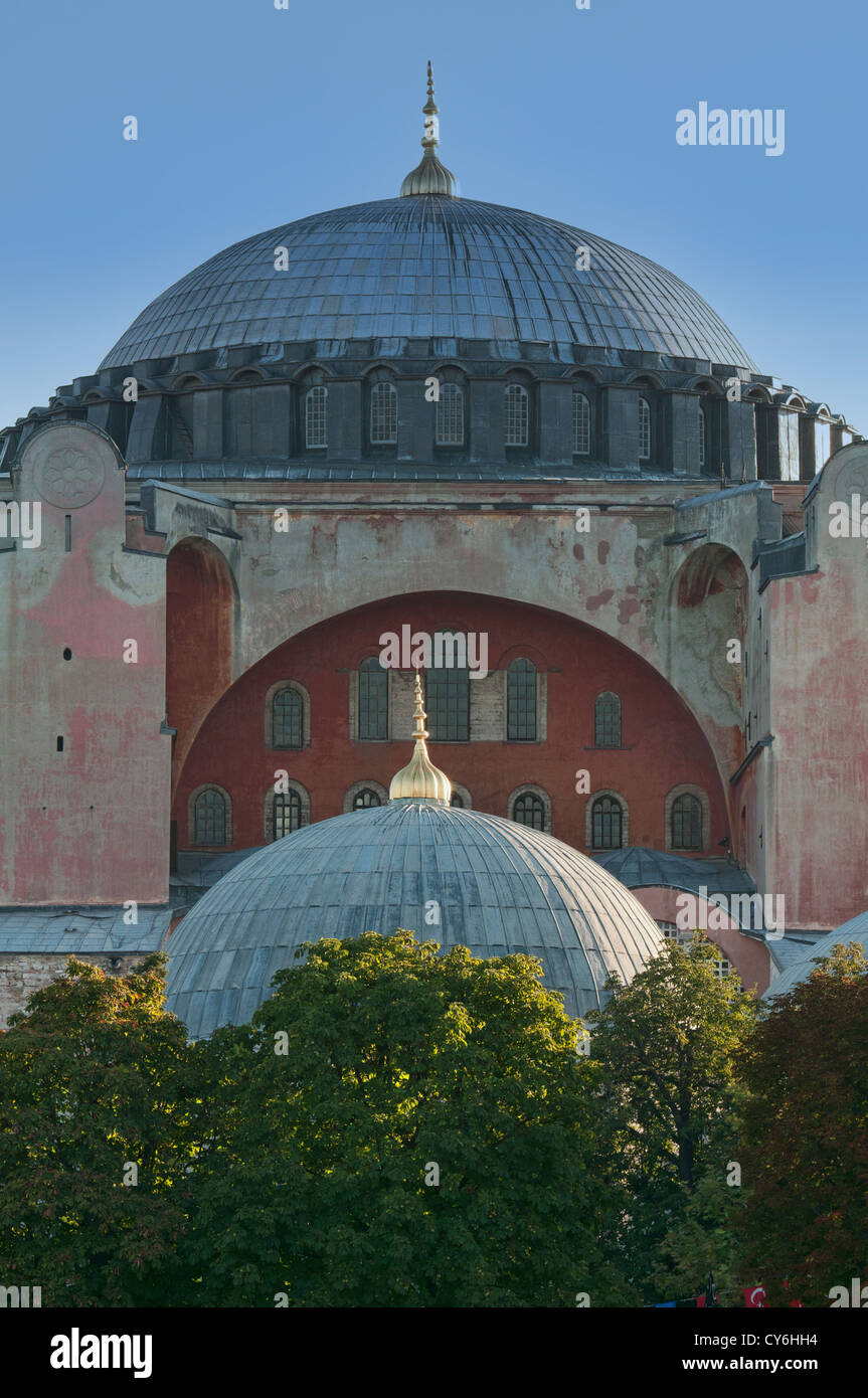 L'Hagia Sophia (Sainte Sophie), symbole d'Istanbul, Turquie Banque D'Images