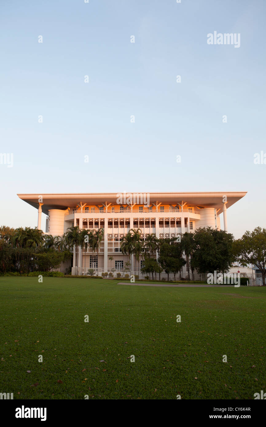 NT La Maison du Parlement à Darwin, Territoire du Nord, Australie. Banque D'Images