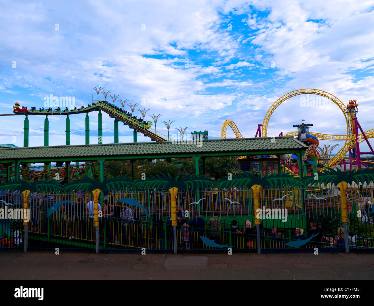 Adventure Island, Southend-on-Sea, Essex, Royaume-Uni. Banque D'Images