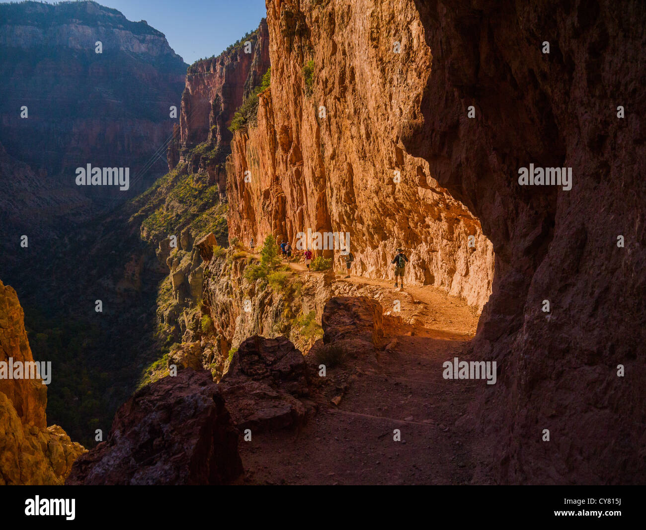 North Kaibab Trail dans le Parc National du Grand Canyon Banque D'Images