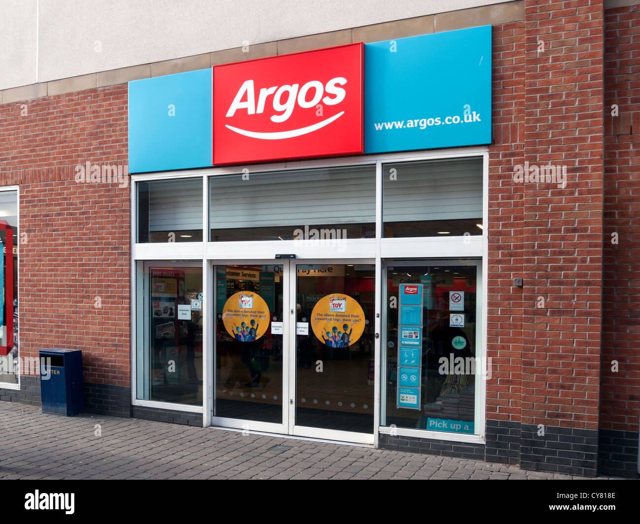 Un petit magasin Argos à Redcar Cleveland UK Banque D'Images