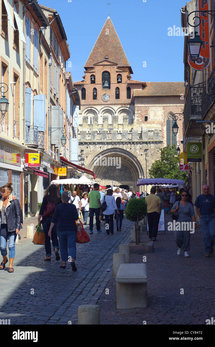 Olives exposés à la vente Moissac Tarn et Garonne France Banque D'Images