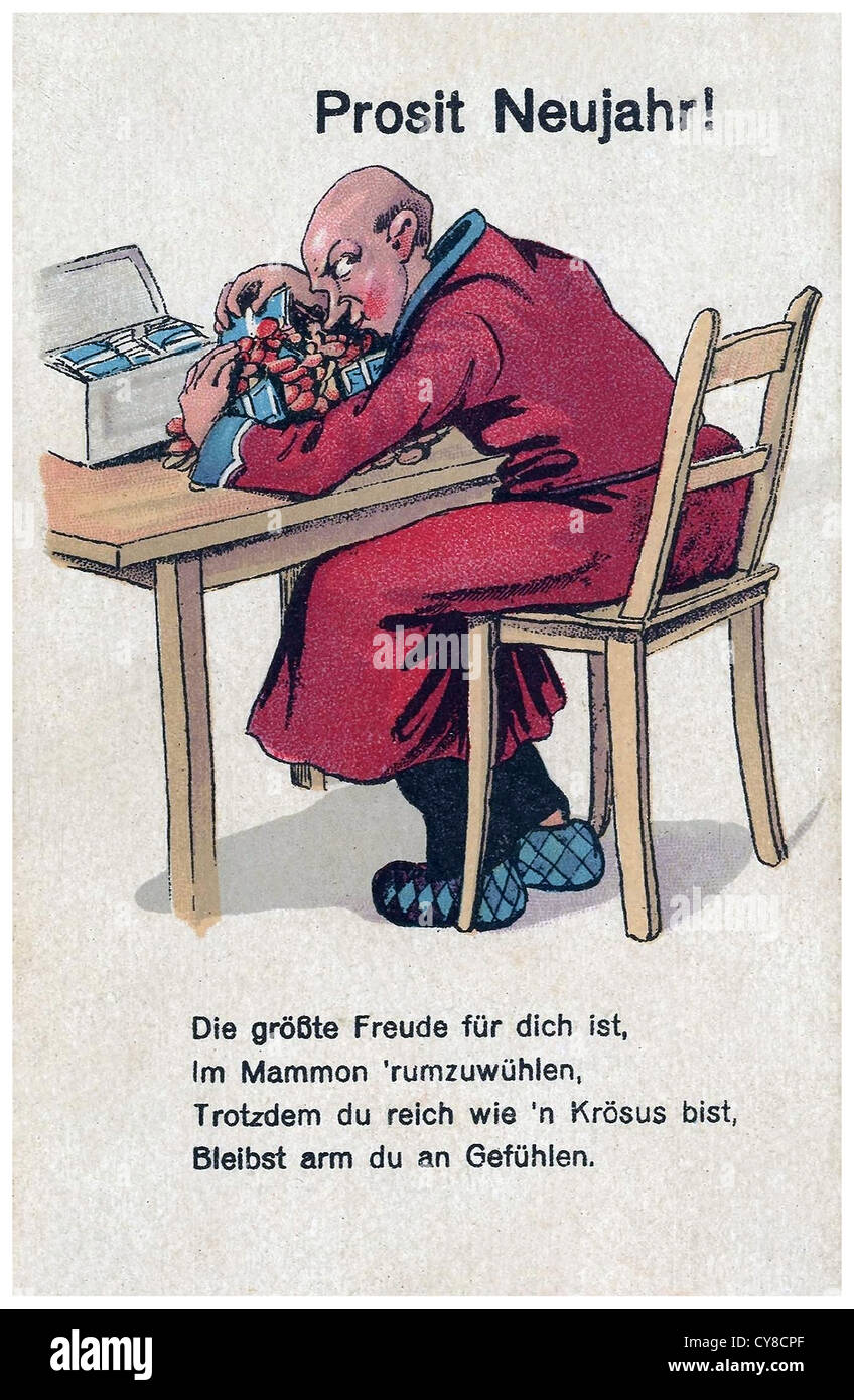 Argent avide Banque D'Images