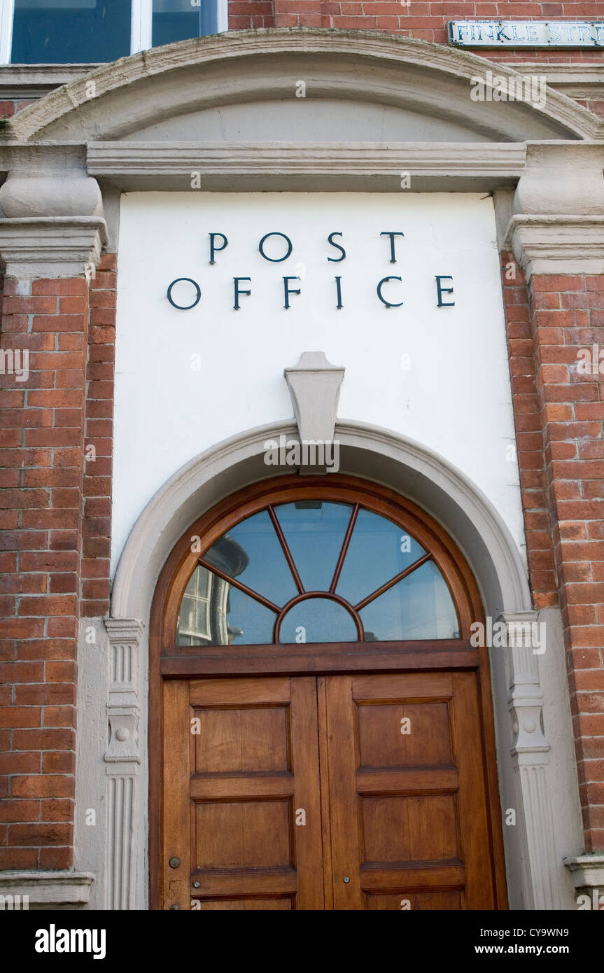 Bureau de poste de service postal des bureaux de poste Banque D'Images