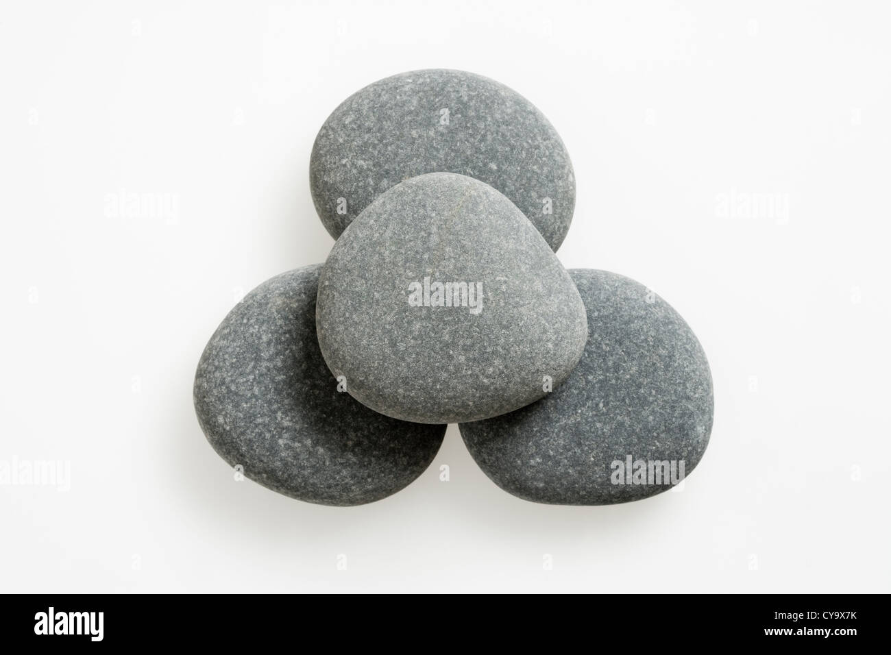 Pebbles (calcaire). Banque D'Images