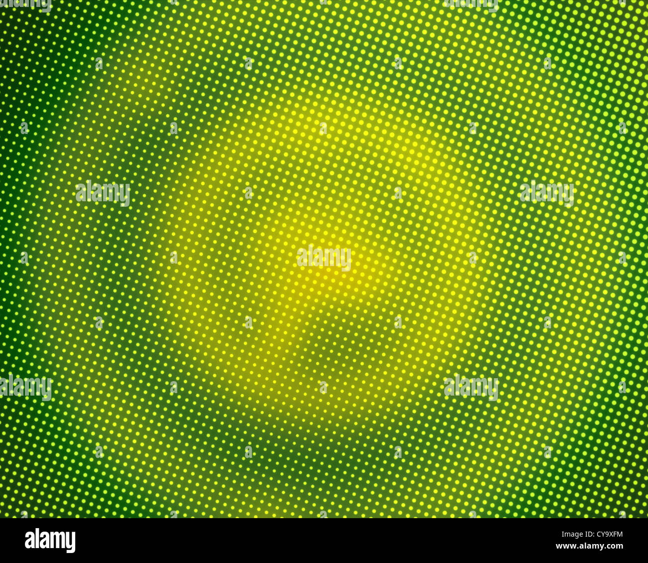 Pixelated circles vert Banque D'Images