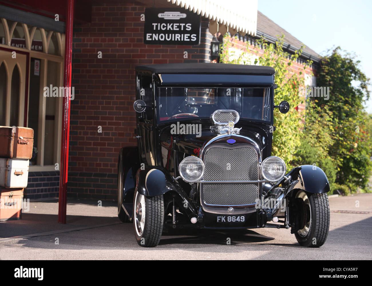 Ford flat back hot rod Banque D'Images