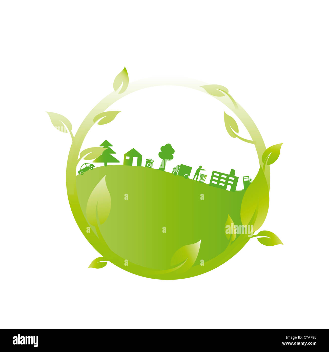 Ecology concept vous pouvez utiliser le jour de la Terre Banque D'Images