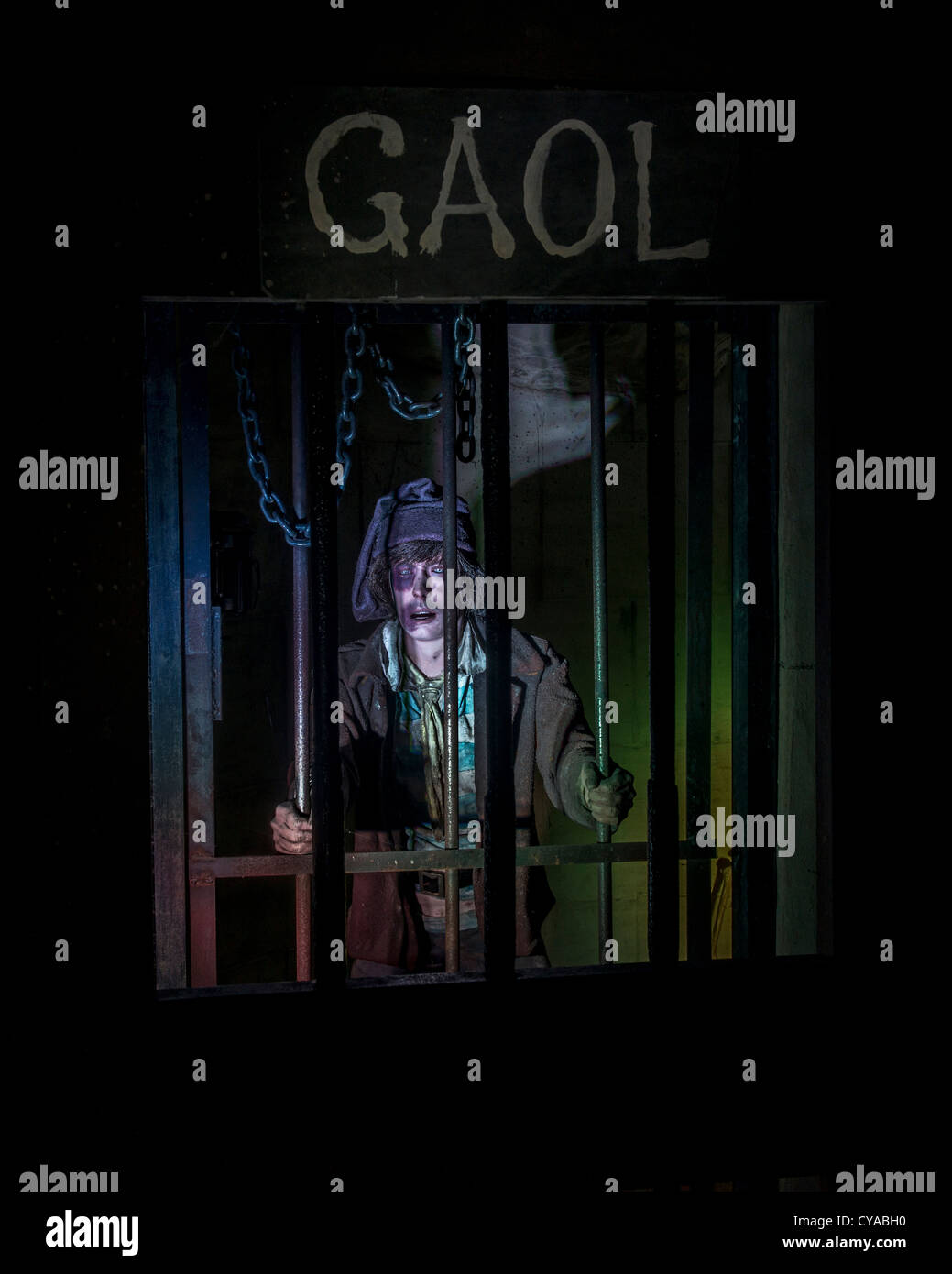 Grottes de St Clements. Aventure des contrebandiers. Hastings, East Sussex, Angleterre, Royaume-Uni Banque D'Images