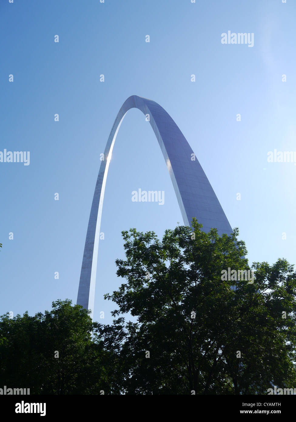 Gateway Arch, Jefferson National Expansion Memorial, St. Louis Banque D'Images