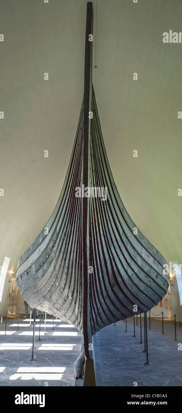 VIKING SHIP MUSEUM BIGDOY FJORD D'OSLO NORVÈGE Banque D'Images