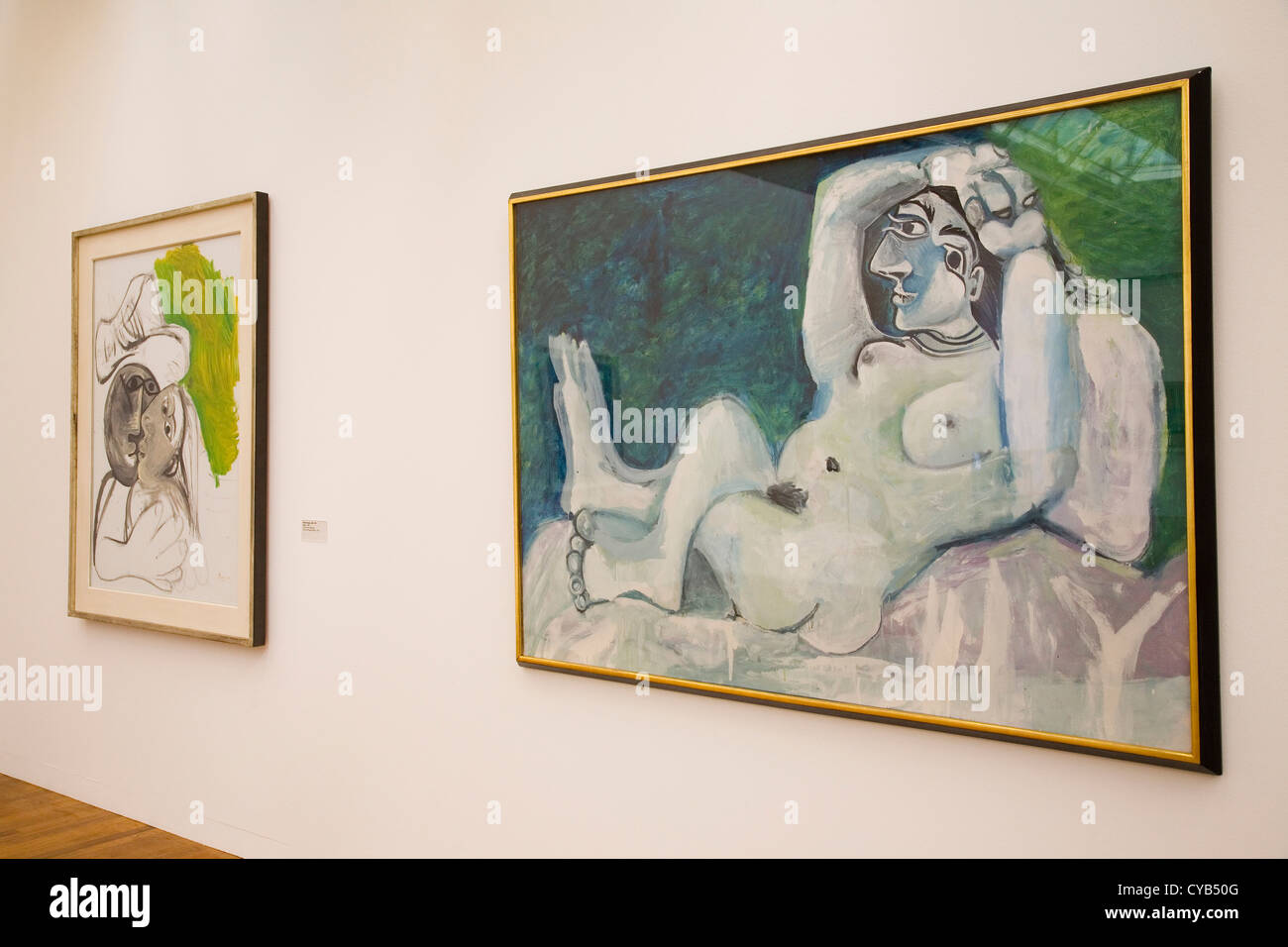 L'Europe, Suisse, Zurich, Kunsthaus, musée d'art, Pablo Picasso, peinture, baiser grand nu, 1969-1964 Banque D'Images